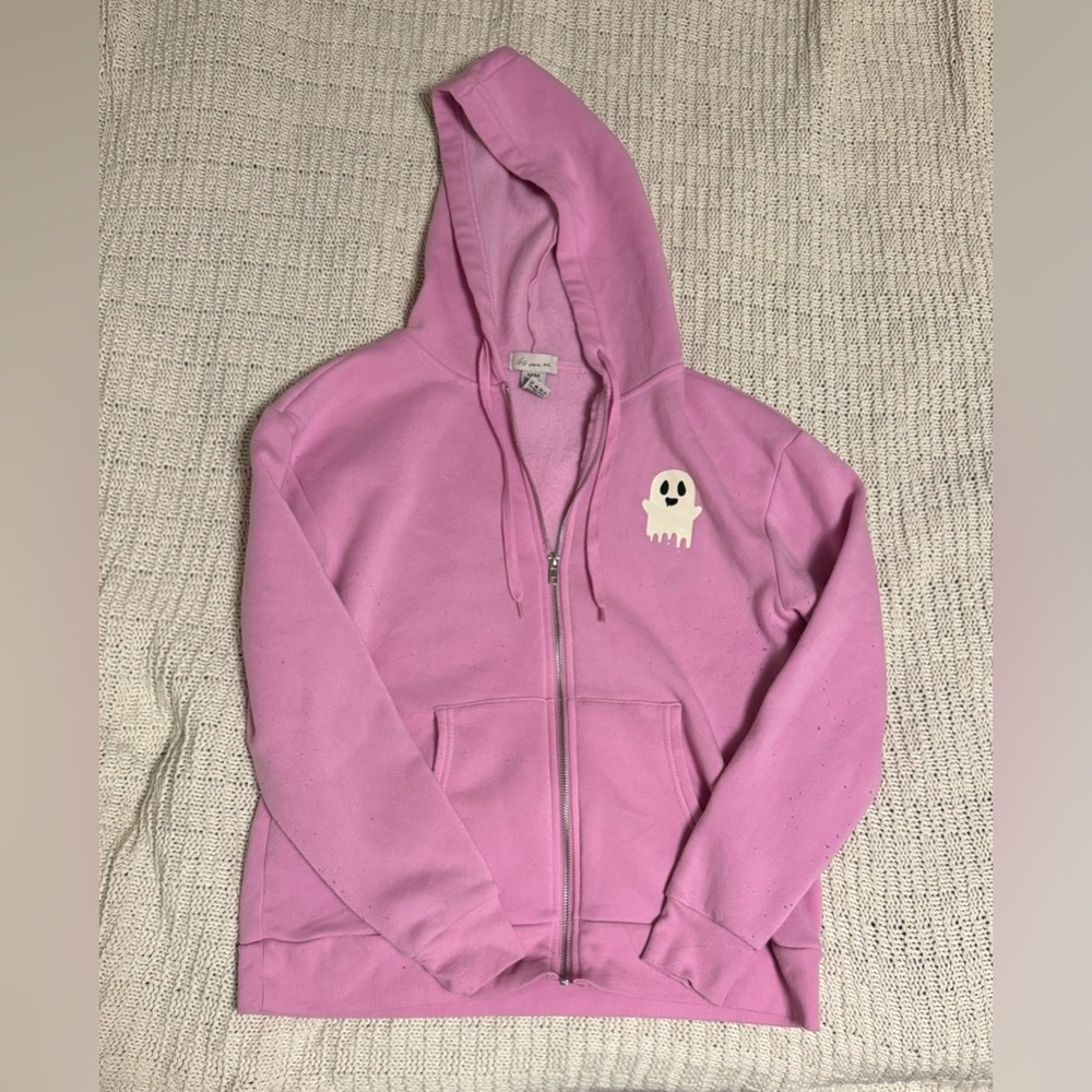 Pink Ghost Hoodie
